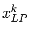 $x^k_{LP}$