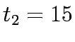 $t_2=15$