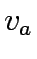 $v_a$