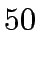 $\displaystyle 50$