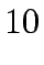 $\displaystyle 10$