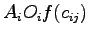 ${A_i O_i f(c_{ij})}$