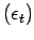 $(\epsilon_t)$