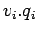 $v_i.q_i$