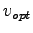 $v_{opt}$