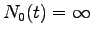 $N_{0}(t) = \infty$