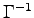 $\Gamma^{-1}$
