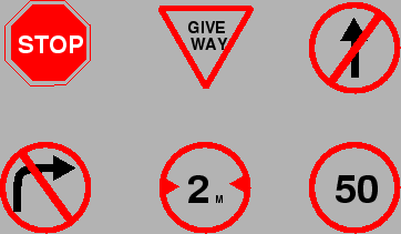 Traffic signs