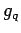 $g_{q}$