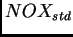 $NOX_{std}$
