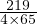 219-
4×65