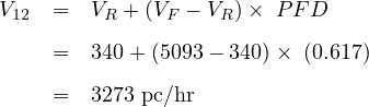 V12 ==   V3R4 +0+(V(F50-93 V-R)3×40)P×F(D0.617)

    =   3273 pc∕hr
     
