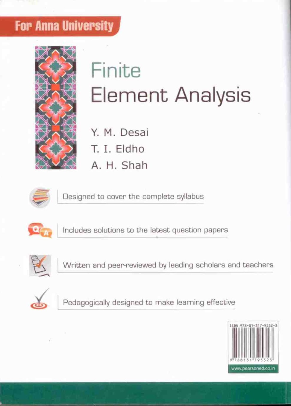 Finite Element Analysis Cover
