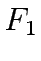 $\displaystyle F_1$