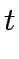 $\displaystyle t$