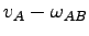 $v_A-\omega_{AB}$