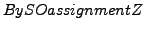 $\displaystyle By SO assignment Z$